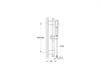 Схема Душевая штанга Rainshower Grandera Grohe 2016 26038000 Современный / Скандинавский / Модерн