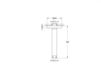 Схема Душевой кронштейн Rainshower neutral Grohe 2016 27485000 Современный / Скандинавский / Модерн