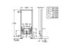 Схема Каркас для монтажа сантехники Rapid SL  Grohe 2016 38553001 Современный / Скандинавский / Модерн