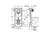 Схема Каркас для монтажа сантехники Rapid SL Grohe 2016 38929000 Современный / Скандинавский / Модерн