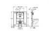 Схема Каркас для монтажа сантехники Rapid SL Grohe 2016 38995000 Современный / Скандинавский / Модерн