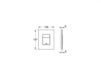 Схема Накладная панель для смывного бачка Skate Cosmopolitan Glass Grohe 2016 38845LS0 Современный / Скандинавский / Модерн