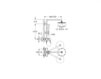 Схема Душевая система GROHE Showers & Shower Systems Grohe 2016 23058003 Современный / Скандинавский / Модерн