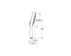 Схема Лейка душевая Power&Soul Cosmopolitan Grohe 2016 27663LS0 Современный / Скандинавский / Модерн