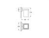Схема Стакан для зубных щеток Allure Brilliant Grohe 2016 40493000 Современный / Скандинавский / Модерн