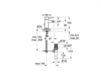 Схема Смеситель для биде BauClassic Grohe 2016 32864000 Современный / Скандинавский / Модерн