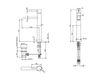 Схема Смеситель для раковины Bongio PROJECT 08520CRPR
