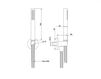 Схема Лейка душевая Bongio SLIDING RAIL 830CR0EPR