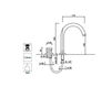 Схема Смеситель для раковины Giulini MyRing MR0040/SC