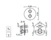 Схема Смеситель термостатический Giulini MyRing MR0813