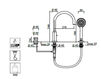 Схема Смеситель для ванны Giulini MyRing MR0065BD