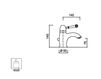 Схема Смеситель для раковины Giulini Simphony 4305A
