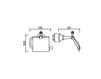 Схема Держатель для туалетной бумаги Giulini Ibisco Crystal RG1113/S