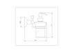 Схема Дозатор для мыла Cristallo di Rocca Nicolazzi 2018 1489**09C