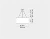 Схема Светильник SILENZIO Luceplan by gruppo Calligaris 2017 1D7909C000A3
