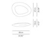 Схема Светильник настенный RING Modo Luce 2018 RINEAP085L01
