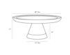 Схема Столик журнальный Violi Arteriors Home  FURNITURE 5370