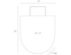 Схема Зеркало настенное Lianna  Arteriors Home  MIRRORS 2794