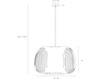 Схема Светильник Mia  Arteriors Home  LIGHTING 41005