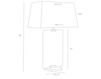 Схема Лампа настольная Maddox  Arteriors Home  LIGHTING 49118-601