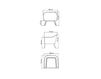 Схема Кресло для террасы SERPENT Skyline Design 2020 23511