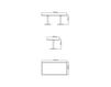 Схема Стол для террасы BRAFTA Skyline Design 2020 22452.85