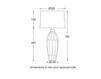 Схема Лампа настольная Agave Heathfield 2020 TL-AGAV-PBRS-EMER