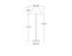 Схема Лампа напольная Ronni Heathfield 2020 FL-RONN-ABRS-WLNT