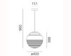 Схема Светильник Vitruvio Artemide S.p.A. 2020 1263010A