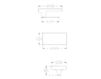 Схема Держатель для туалетной бумаги Hidra Ceramica S.r.l. Piano PI 05 Современный / Скандинавский / Модерн