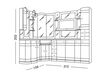 Схема Композиция Eurodesign Bagno Hilton COMP. 16 Bianco/cromo Классический / Исторический / Английский