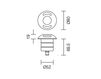 Схема Фасадный светильник Led Luce D'intorni  Parete E Plafoni PRI 1 - 4/6W Современный / Скандинавский / Модерн