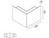 Схема Светильник настенный Luciferos Wall And Floor LT7002/01 Современный / Скандинавский / Модерн
