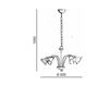 Схема Люстра Aster Ruggiu Lightingwear Giodi G1031.06 Классический / Исторический / Английский