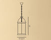 Схема Светильник Cremasco Illuminazione snc Il Rilegato 1800/1S-PC-LN.c Классический / Исторический / Английский