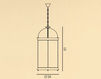 Схема Светильник Cremasco Illuminazione snc Il Rilegato 1802/4S.GR-LN.c Классический / Исторический / Английский