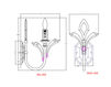 Схема Бра Fine Art Lamps Beveled Arcs 705050 Классический / Исторический / Английский
