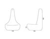 Схема Кресло OTTO  Adrenalina Polifemo Polifemo armchair 3 Современный / Скандинавский / Модерн
