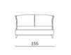 Схема Кровать Flatter-letto Nube 2013 213003 Современный / Скандинавский / Модерн