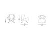 Схема Кресло AMBRA IL Loft Armchairs AM01 1 Современный / Скандинавский / Модерн