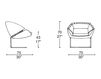 Схема Кресло GILDA IL Loft Armchairs GI10 2 Современный / Скандинавский / Модерн