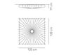 Схема Светильник MUSE Axo Light Lightingicons PLMU120QBCXXE27 Современный / Скандинавский / Модерн