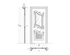 Схема Дверь деревянная  Palazzo New design porte Emozioni 1032/QQ/Intar/P Классический / Исторический / Английский