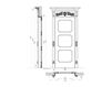 Схема Дверь деревянная Pisano New design porte 300 1045/QQ 3 Классический / Исторический / Английский