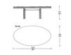 Схема Стол для конференц-залов RUTHY IL Loft Tables RU05 Современный / Скандинавский / Модерн