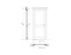 Схема Дверь деревянная Velasquez New design porte 600 304/2 6 Классический / Исторический / Английский