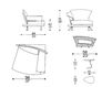Схема Кресло SUPER ROY IL Loft Armchairs SR05 + SR111 + SR08 Лофт / Фьюжн / Винтаж / Ретро