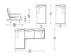 Схема Диван SUPER ROY IL Loft Sofas SR10 Современный / Скандинавский / Модерн