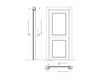Схема Дверь деревянная Giudetto New design porte Metropolis 1011/QQ/A 12 Классический / Исторический / Английский
