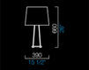 Схема Лампа настольная Teide Barovier&Toso Table Lamps 7050/IC/NN Ар-деко / Ар-нуво / Американский